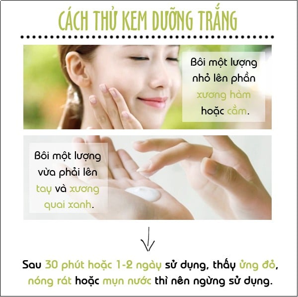 kem trắng da