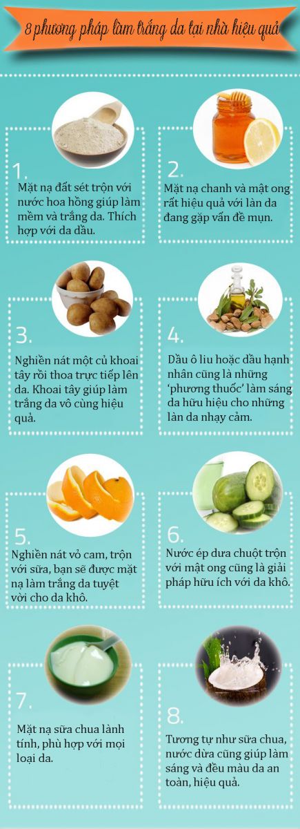 làm trắng da 