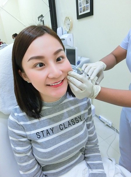 tiêm chất làm trắng