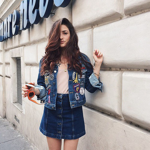 17 cách mặc váy denim thời thượng cho phái đẹp