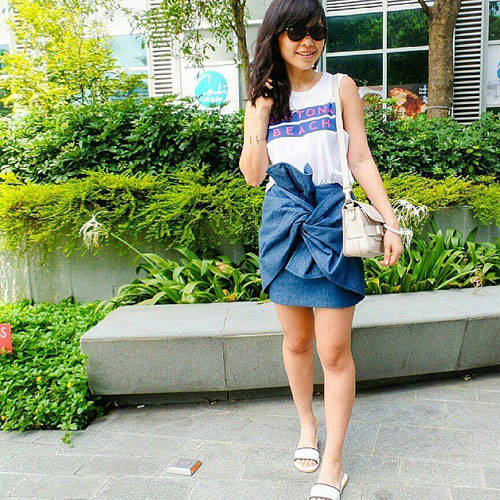 17 cách mặc váy denim thời thượng cho phái đẹp