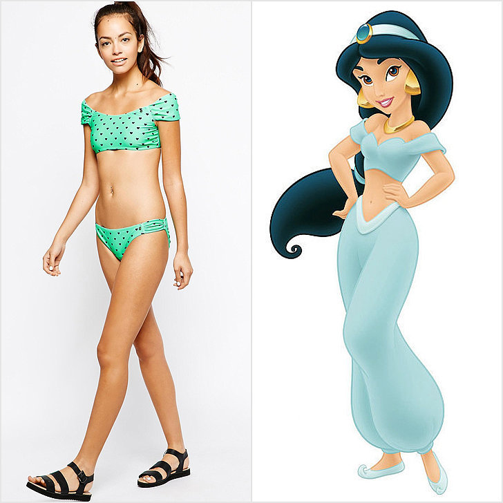 11 bộ áo tắm ấn tượng từ phim cổ tích Disney