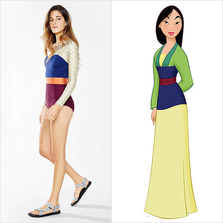 11 bộ áo tắm ấn tượng từ phim cổ tích Disney