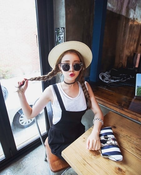 Áo hở eo