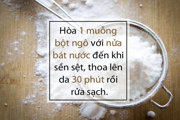 chữa da cháy nắng