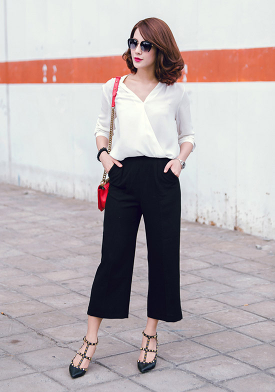Sao Việt chinh phục ánh nhìn với quần culottes cực chất