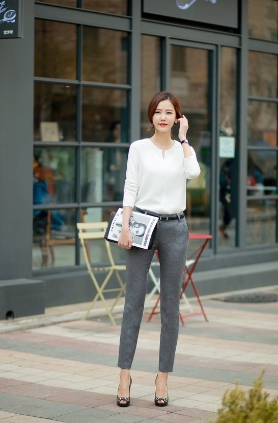 Quần vải thoải mái cho cô nàng công sở mùa hè