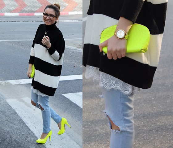 Xu hướng thời trang 2015: Nổi bật với giày neon sành điệu