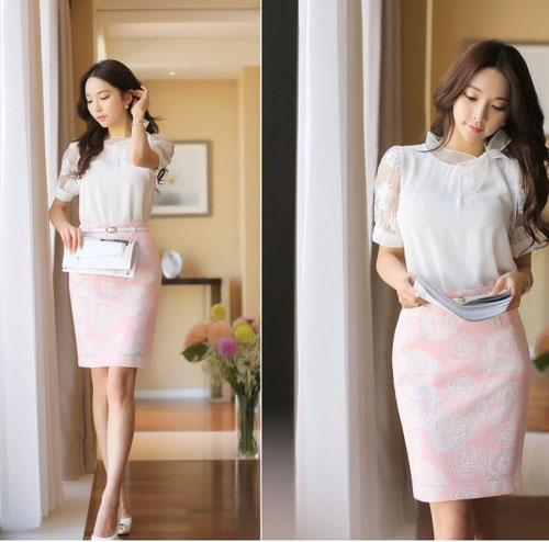 Sơ mi phối voan, ren dịu dàng chưa bao giờ hết hot