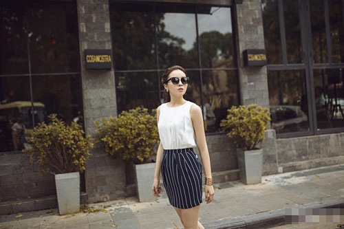 Hoa hậu Kỳ Duyên xuống phố với gu street style sành điệu