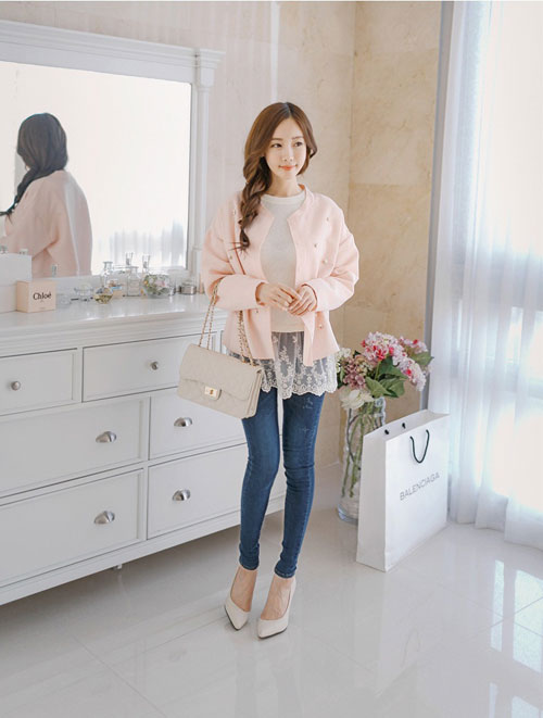 Áo khoác mỏng sành điệu cho bạn gái đón gió thu về