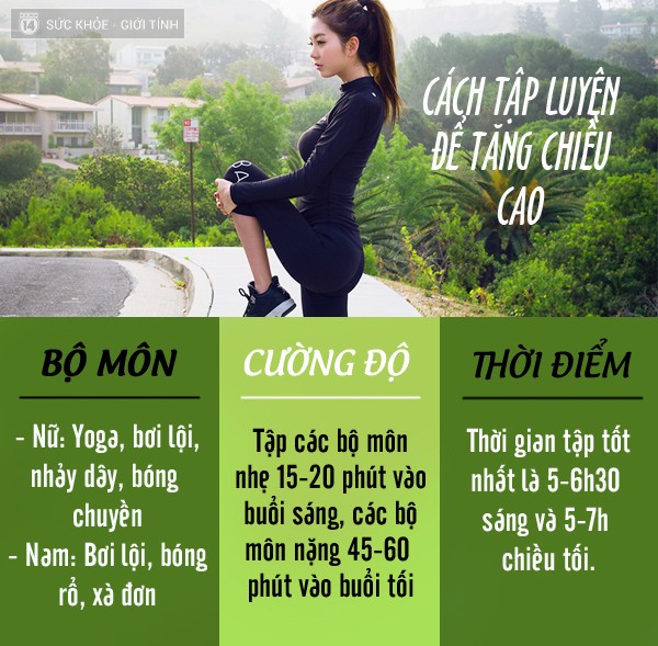tăng chiều cao