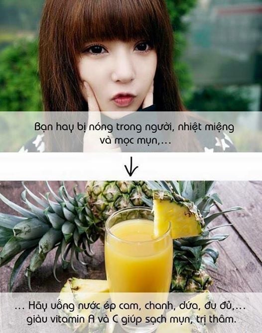 làm đẹp bằng trái cây