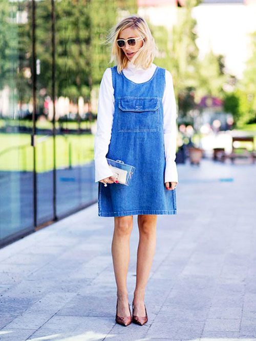 5 nguyên tắc cần phải biết khi diện váy denim