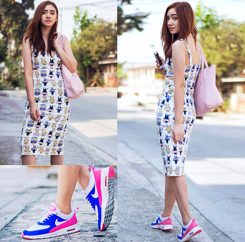 Phối đồ họa tiết ấn tượng như blogger thời trang