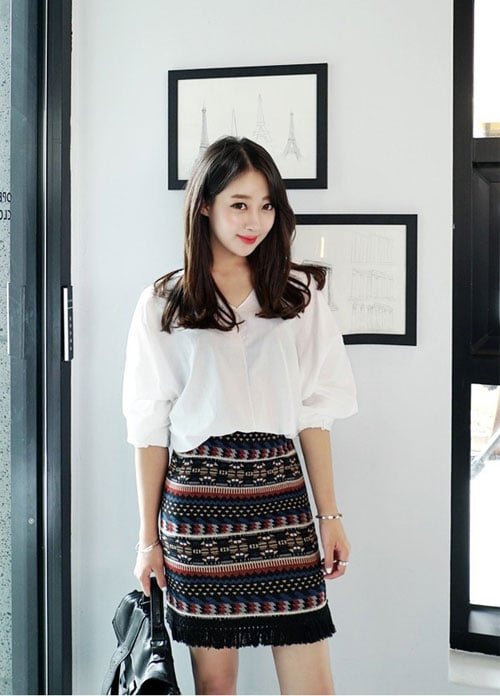 Những combo mùa thu tôn dáng cho nàng thấp bé