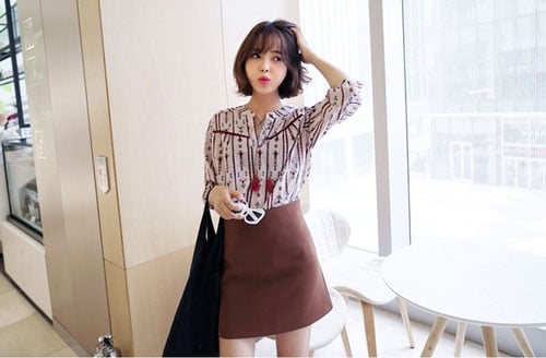 Những combo mùa thu tôn dáng cho nàng thấp bé