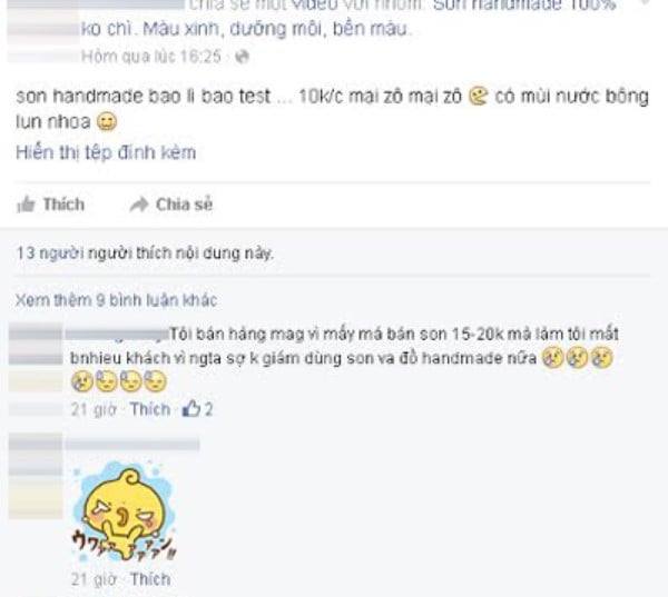 son giá rẻ
