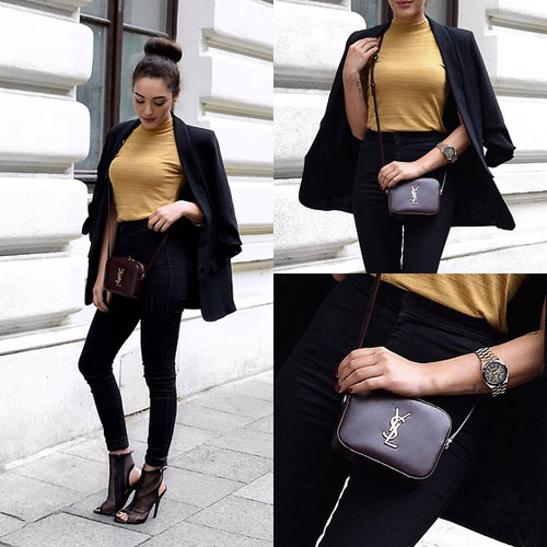 Mách bạn gái công sở phối đồ với blazer đen 