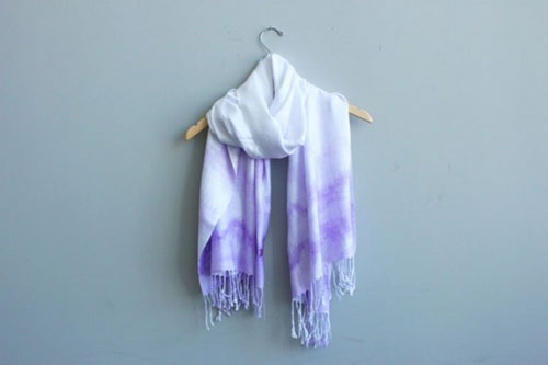 Nhuộm khăn mùa thu