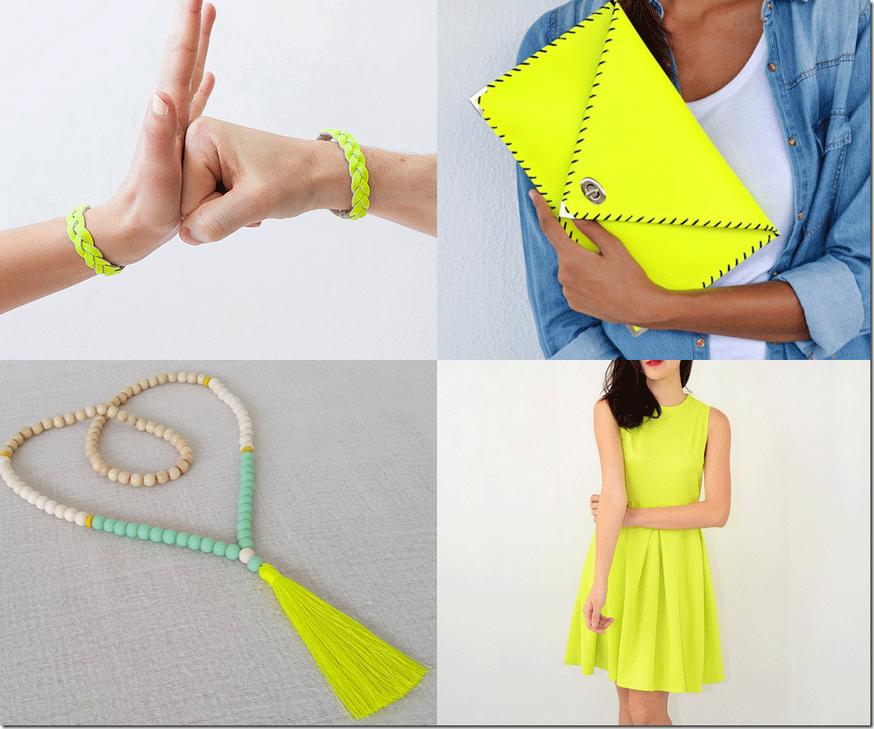 Quyến rũ, trẻ trung bất ngờ với váy áo màu neon sành điệu
