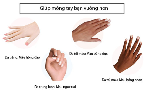 chọn màu nail