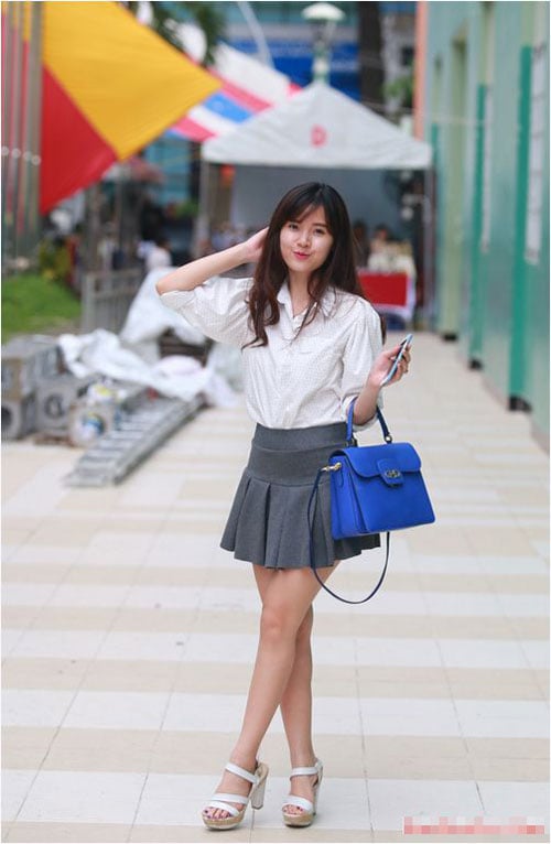 Mix đồ xuống phố sành điệu, trẻ trung như hotgirl Midu