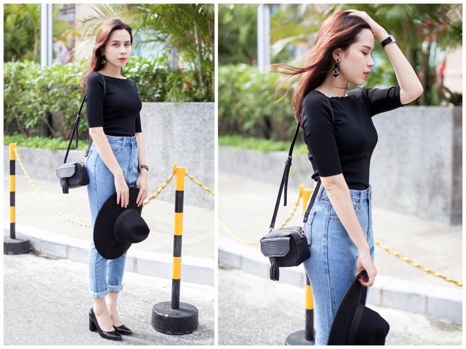 Mix đồ thu xuống phố hợp xu hướng, đẹp như sao Việt