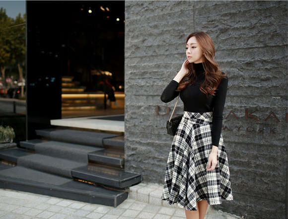 Thời trang công sở thu đông cho nàng mảnh mai