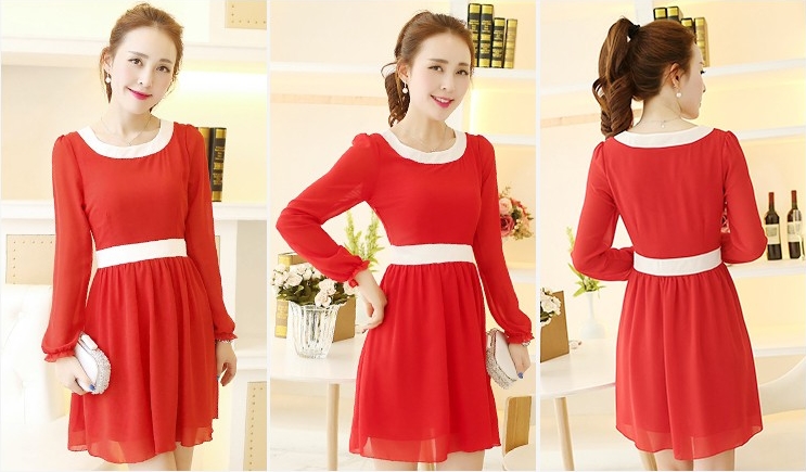 Mẫu váy đẹp cho cô nàng xuống phố mùa thu
