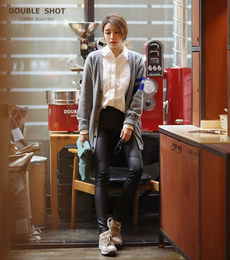 1001 kiểu mix đồ thu với sơ mi trắng