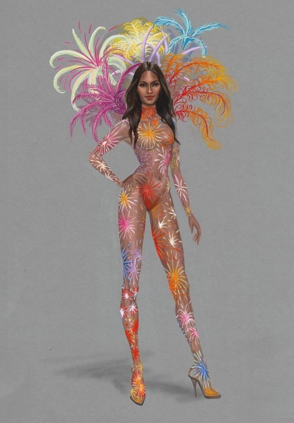 Hé lộ hình ảnh 5 mẫu thiết kế của show Victoria's Secret