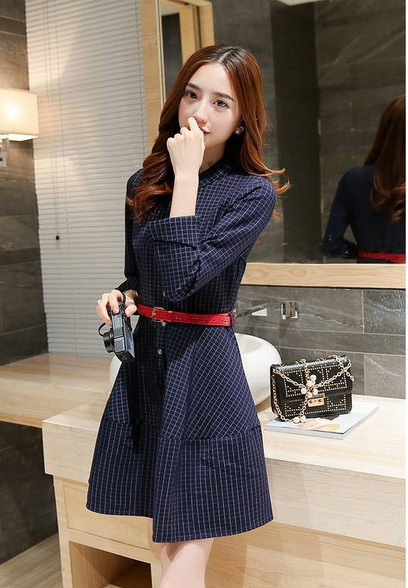 Váy liền đẹp 2015 cho nàng công sở hai miền Nam Bắc