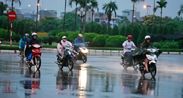 Thời tiết hôm nay 9/11/2015: Nhiều khu vực trên cả nước có mưa dông 1