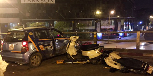Danh tính nạn nhân vụ taxi  điên  đâm liên hoàn trên cầu vượt  