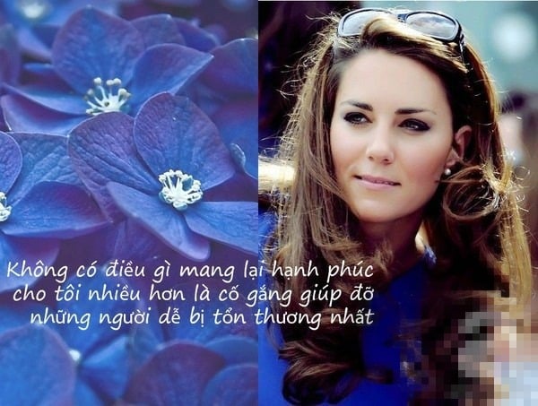 Những câu nói khiến ai cũng thấy ấm lòng của Công nương Anh 