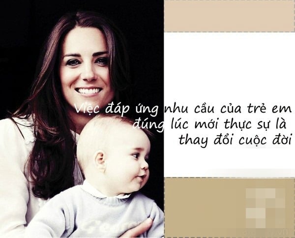 Những câu nói khiến ai cũng thấy ấm lòng của Công nương Anh 