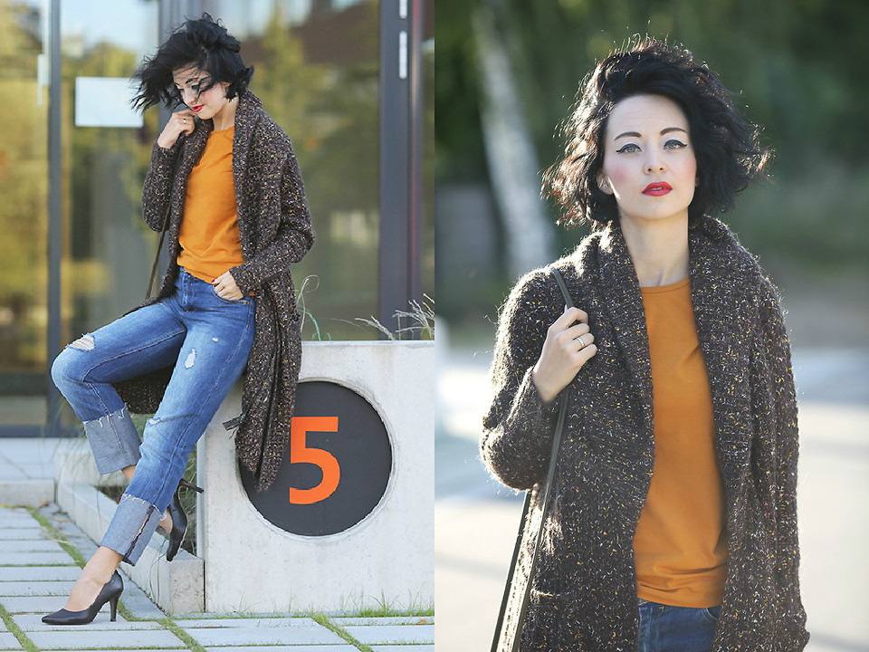 Cardigan họa tiết hợp xu hướng 2015 cho cô nàng sành điệu