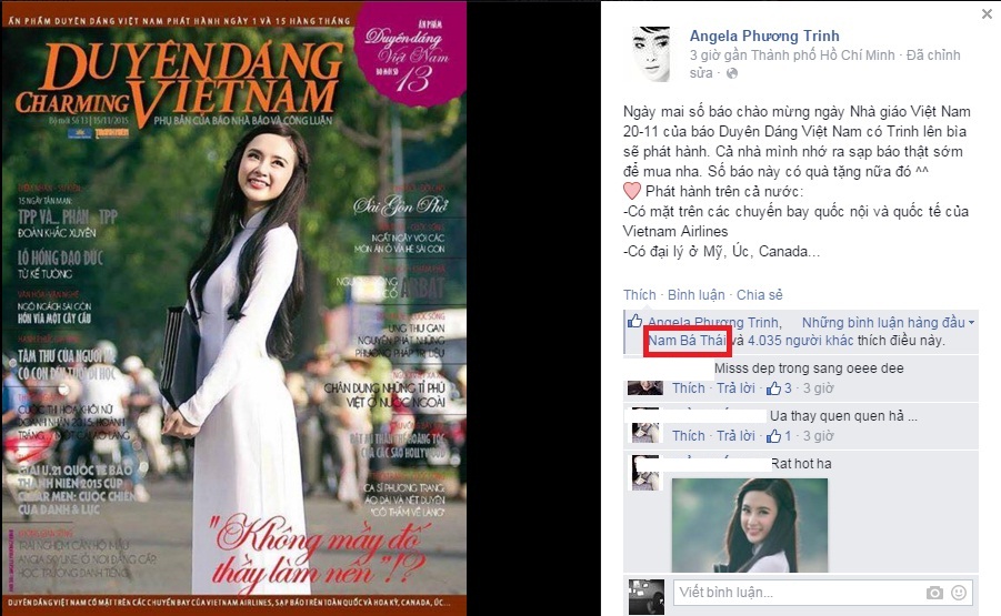 Lộ thêm bằng chứng về chuyện giữa Phương Trinh và nam cảnh sát