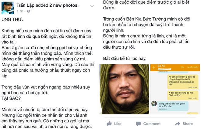 Trần Lập rạng rỡ hẹn hò sau khi phẫu thuật cắt khối u