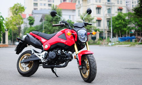 Giá xe Honda MSX 125cc tháng 12/2015