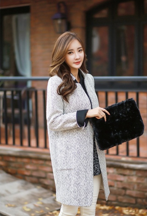 Sắc xám mùa lạnh đến công sở thật thanh lịch, dịu dàng