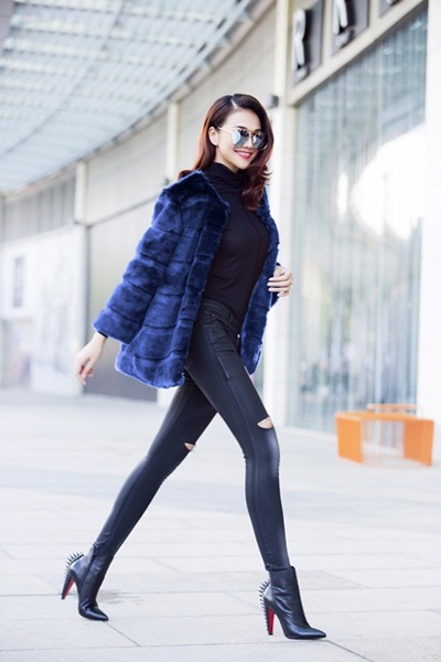Chọn đồ xuống phố đầu đông đẹp như siêu mẫu Thanh Hằng