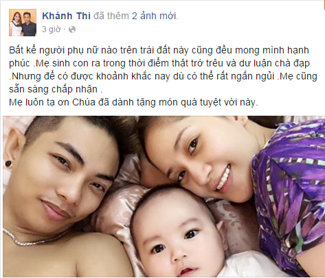 Khánh Thi chấp nhận bị