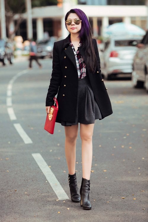 Diện đồ đông trẻ trung như