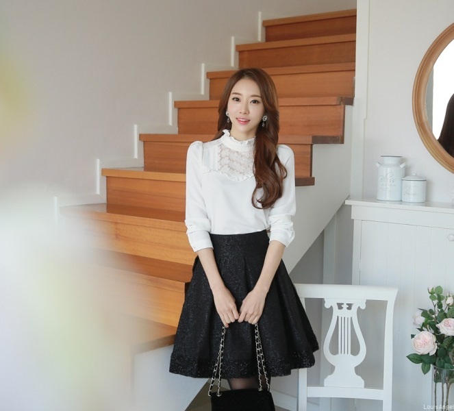 Những mẫu chân váy xòe