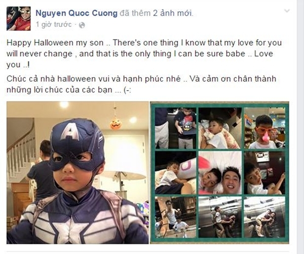 Được đăng tải cùng một thời điểm, mặc dù trong ảnh của Cường Đô la không có Hồ Ngọc Hà và ngược lại, nhưng nhiều ý kiến cho rằng, dù đã có người mới nhưng cả hai vẫn vui vẻ gặp nhau để cho con những ngày trọn vẹn.s Cường Đô la chia sẻ trên trang cá nhân