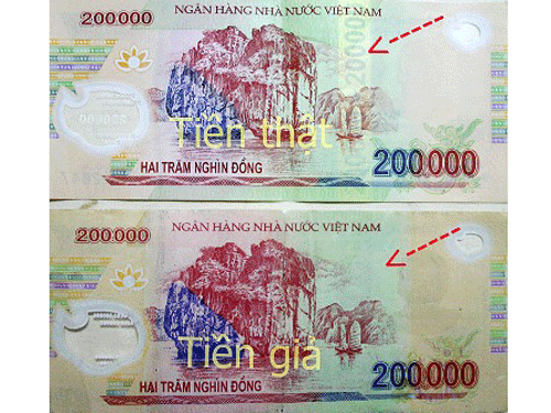 Tết đến, bỏ túi cách nhận biết để không bị mắc lừa tiền giả