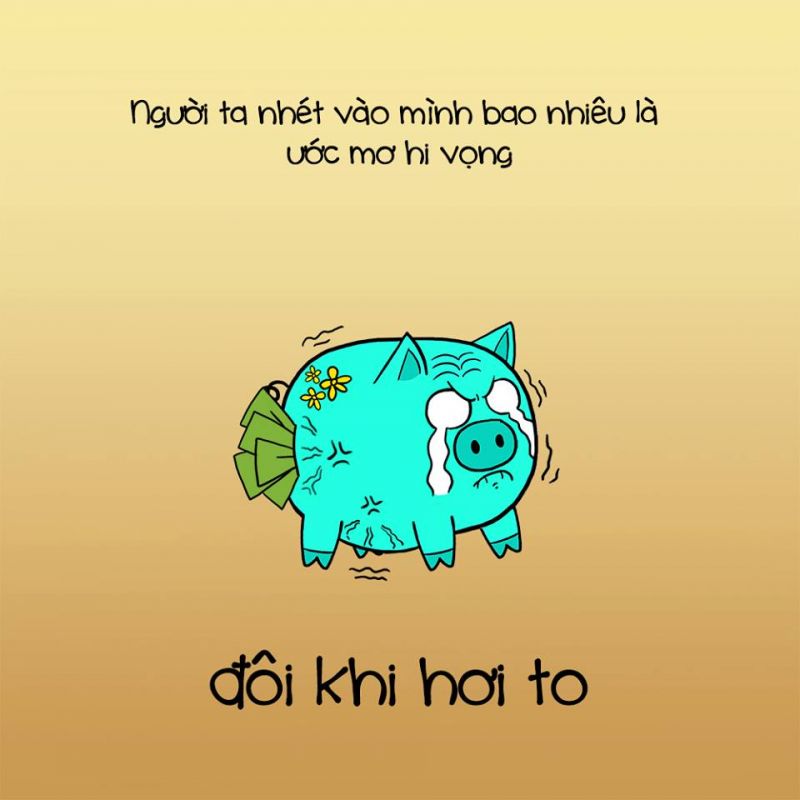 Để tang cho heo đất và tất cả những ước mơ đã chết