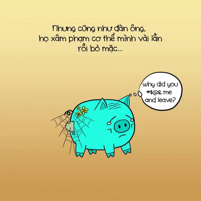 Để tang cho heo đất và tất cả những ước mơ đã chết